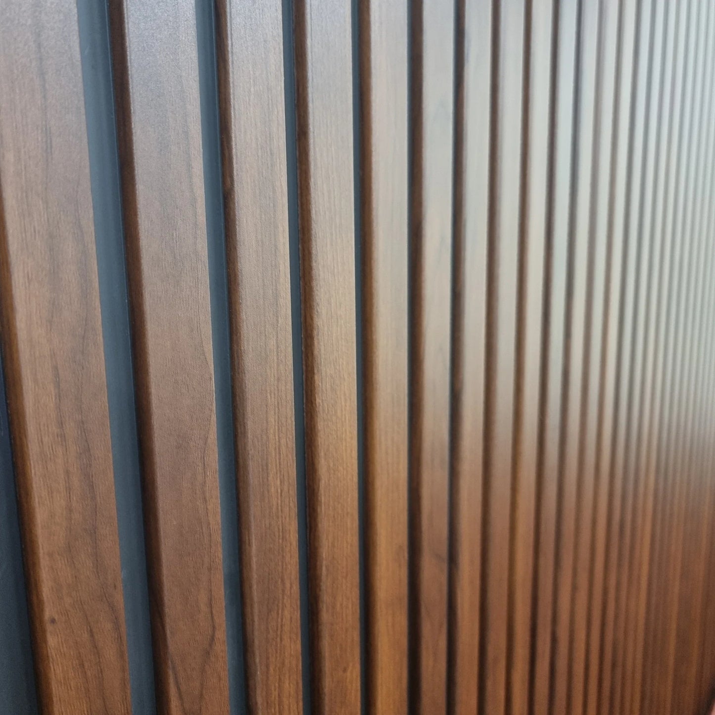 Wood Effect Slatted Wall Panels