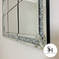 Diamond Crush 6 Panel Wall Mirror