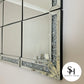 Diamond Crush 6 Panel Wall Mirror