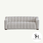 Astoria 3 Seater Sofa in Oatmeal Boucle Fabric