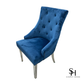 Blue Leo Velvet Dining Chairs