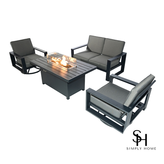 Chisbury Firepit Table Set