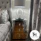 Classic Mirror Dressing Table, Classic Mirror Chest, with 2x Classic Mirror Bedsides Bundle