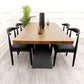 Axel 1.8m Dining Table with Elsa Wooden Dining Chairs