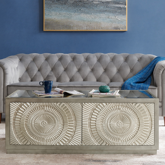 Frenso Coffee Table - Silver
