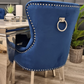 Blue Promo Megan Velvet Dining Chairs