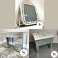 Classic Dresser, Rectangular Makeup mirror, & Classic stool Bundle