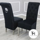 Black Sophia Velvet Dining Chairs