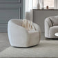 Nolita Boucle Teddy Sofa and Accent Chair
