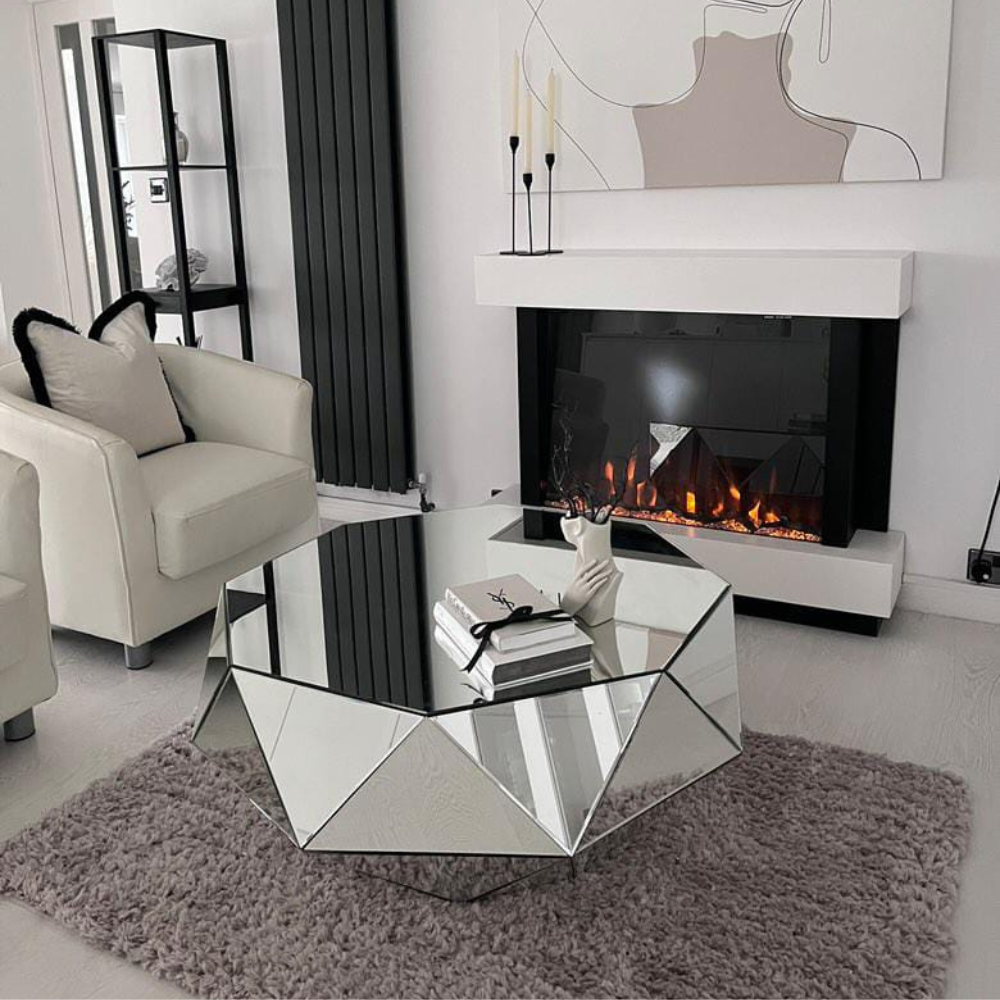 Classic Mirror Octagonal Coffee Table