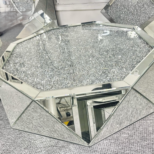 Diamond Crush Octagonal Coffee Table