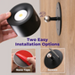 Wireless Rechargeable Spot Light Wall Sconces - Black