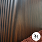 Wood Effect Slatted Wall Panels